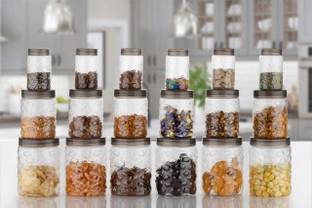 TAPASVI Polypropylene Grocery Container - 1200 ml, 650 ml, 350 ml