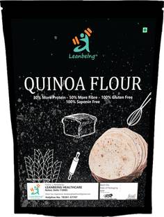 LEANBEING Quinoa flour (1kg), Gluten free Quinoa atta | Naturally Protein Rich | Premium Quality Quinoa Flour
