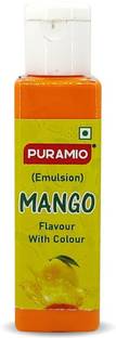 PURAMIO Flavour with Colour (Emulsion), Mango Liquid Food Essence