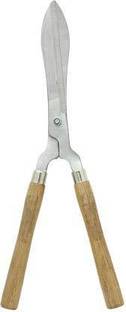 Plumcot Hedge Shear Wooden Handle Lawn or Grass Cutter (MADE IN INDIA) Hedge Shears Cutter Multipurpose Garden Scissor Pruner Tool Grafting Branch Trimmer Hedge Shear (45 cm) Hedge Shear