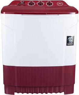 Godrej 7.2 kg Semi Automatic Top Load Washing Machine Red, White