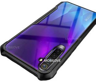 MOBILOVE Back Cover for Realme 6 | Four Corner Hybrid Soft PC Anti Clear Gel TPU Bumper Case