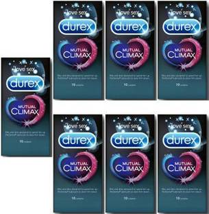 DUREX mutual climax (Ribs & dots designed to speed HER up) Condom