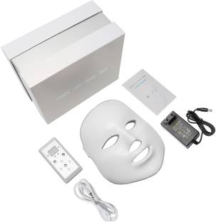 Diklap Korean LED Photon Therapy 7 Colors (Red Blue Green) Light Treatment Facial Beauty Skin Care Rejuvenation Pototherapy Mask Wrinkle Acne Tighten Skin Tool PDT Beauty Face Care for Home Portable Galvanic Facial Machine