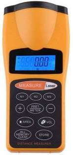 FosCadit Distance Meter Mute Function with Backlit LCD Screen, Single-distance Measurement Distance Meter Mute Function with Backlit LCD Screen, Single-distance Measurement Non-magnetic Engineer's Precision Level