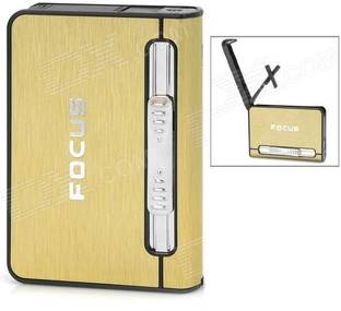 Peshkar Lighter With Cigarette Case Lighter With Cigarette Case Pocket Lighter