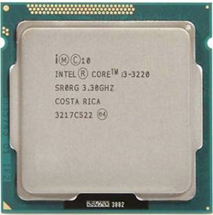 Intel i3 (3220) 3rd Generation Processor for H61 Motherboards 3.3 GHz LGA 1155 Socket 2 Cores Desktop Processor