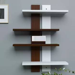 INDIAN DECOR SZY Wooden Wall Shelves MDF (Medium Density Fiber) Wall Shelf