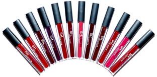 Sh.Huda Beauty Liquid Matte Lipstick Set of 12