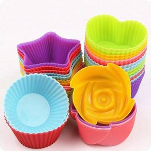 Bekner Silicone Cupcake/Muffin Mould 12