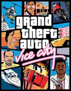 GTA Vice City Physical PC Game (Install & play no code in the box) (Limited Edition)