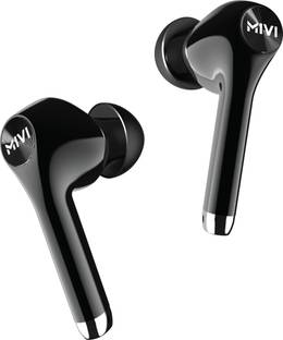 Mivi DuoPods M80 True Wireless Bluetooth Earbuds with Qualcomm Aptx, Studio Sound, Powerful Bass, 30 Hours of Battery and Ear pods with Touch Control Bluetooth