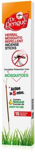 Dr. Dengue Herbal Mosquito Repellent Incense 15 sticks (Pack of 15)