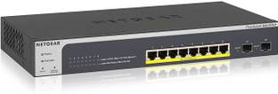 NETGEAR GS510TLP Gigabit Smart Managed Pro Switch 8 Ports 100 Mbps Network Switch