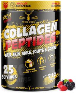 WILD BUCK Collagen Peptides for Anti-Aging ,Skin Repair & Good For Joints and Bones Health Protein Blends