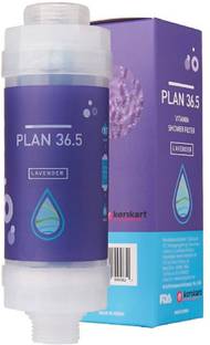plan 36.5 Vitamin Shower Filter(Lavender Flavor) Tap Mount Water Filter