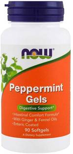 Now Foods Peppermint Gels With Ginger and Fennel Oils