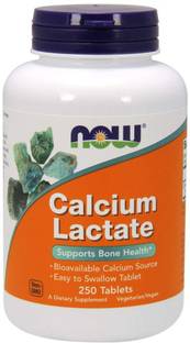 Now Foods Calcium Lactate