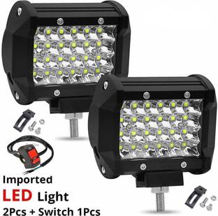 imad LED Fog Light for Universal For Bike, Universal For Car Universal For Bike