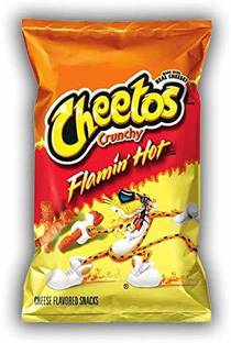 Cheetos Flaming Hot Crunchy Puffcorn