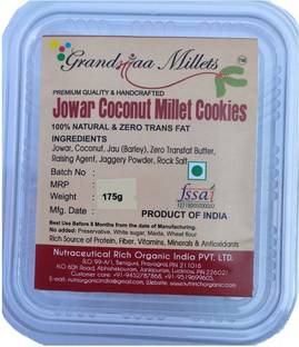 GRANDMAA Millets Jawar coconut Millets cookies Cookies, High Fiber Delicious Cookies Cookies Biscuit