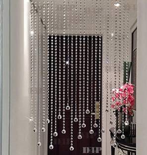Discount4product 122 cm (4 ft) PVC Window Curtain Single Curtain
