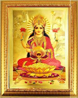 SUNINOW GODDESS LAXMI PHOTO FRAME | GOD PHOTO FRAME Religious Frame