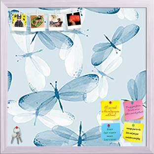 Artzfolio AZ5007678BLB_FR_RF_R-SP_D12_WH Cork Bulletin Board