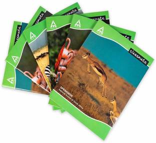 Classmate Single Line Exercise Notebook Pack of 6 B5 Notebook Single line 172 Pages