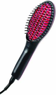 Woniry Simply 2 in 1 Straight Ceramic Hair Straightener brush Hair Straightener Brush