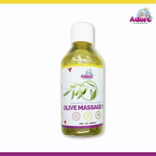 Adore Organic Extra Virgin Olive Massage Oil - Treats Diaper Rashes - Hair and Body Nourishment - Cradle Cap