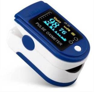 Amlik  Pulse Oximeter and Digital Thermometer Combo Finger Oximeter SPO2 Blood Oxygen Saturation Monitor Heart Rate Monitor Rotatable OLED Digital Display pulse Oximeter Pulse Oximeter