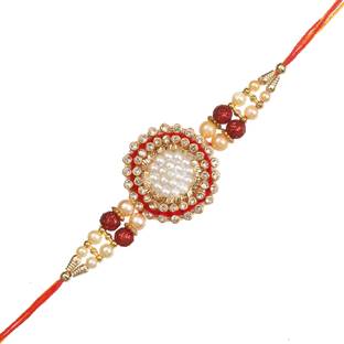 eCraftIndia Designer D804P6C6 Assorted Rakhi  Set