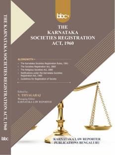 कर्नाटक सोसाइटीज़ रजिस्ट्रेशन एक्ट इन इंग्लिश