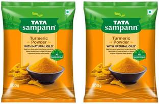 Tata Sampann TURMERIC POWDER (HALDI) 2 POUCHES OF 500 GM