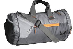 MONVELLI Grey Gym Bag