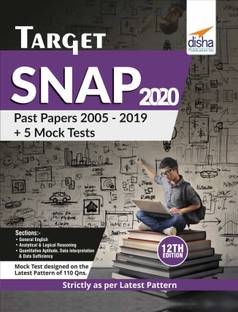 Target Snap 2020 (Past Papers 2005 - 2019) + 5 Mock Tests