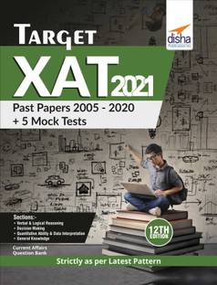 Target Xat 2021 (Past Papers 2005 - 2020 + 5 Mock Tests)