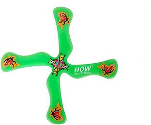 HOW(House Of Wishes) Mowgli Four Finn Boomerang Left Handed, Right Handed Non-returning Boomerang