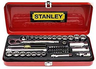 STANLEY 46 pc 3/8" SQ DR.Drive Socket Set Socket Set