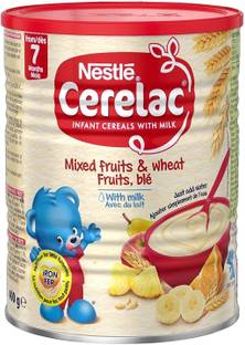 NESTLE Mixed Fruits & Wheat With Milk - 400g (Imported) (Pack of 2) Cereal