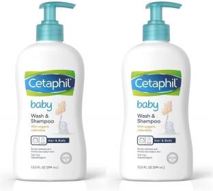 Cetaphil Baby Wash & Shampoo with Organic Calendula - Pack of 2