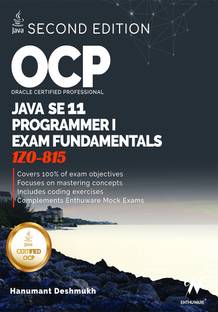 OCP Oracle Certified Professional Java SE 11 Programmer I Exam Fundamentals 1Z0-815