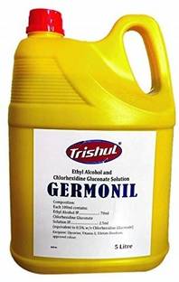 Trishul Germonil Instant Hand Sanitizing Solution-5 ltr Hand Sanitizer Can
