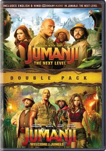 Double Pack: 2 Movies Collection - Jumanji: The Next Level + Jumanji: Welcome to the Jungle (2-Disc)