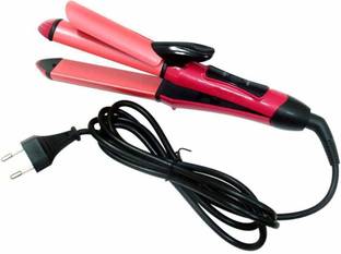 SAFARTRADERS 2 in 1 Hair Curler & Straightener
