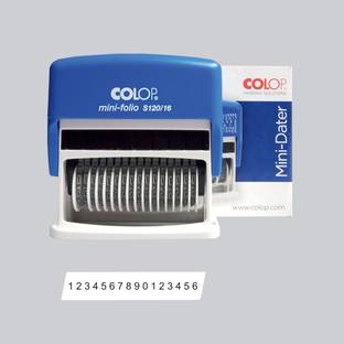 colop 16 Digit Mini Dater Self - inking Stamp Self - inking Stamp