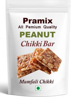 Pramix Peanut Chikki- Groundnut Chikki or Mumfali Chikki (Koilpatti Kadalai Mittai) 1 kg Pouch