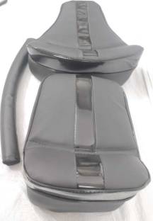 KOHLI BULLET ACCESSORIES Seat Cover Black With Handle Foam Combo For Classic 350/500 . Classic, Classic Chrome, Classic Desert Storm Split Bike Seat Cover For Royal Enfield Classic Chrome, Classic 350, Classic, Classic Desert Storm, Classic 500
