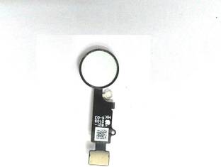 Shockware Home Button_123 Apple iPhone 8 Plus Silver Fingerprint Sensor Flex cable